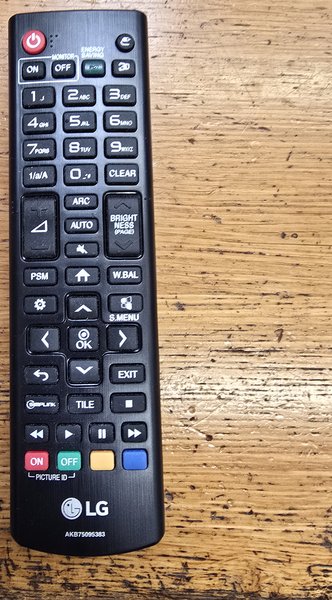 LG Televisiokaukosäädin - Musta